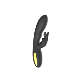 Vibromasseur rabbit noir Luxe très puissant, USB 